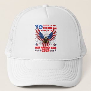Trump 2024 Ta Amerika tillbaka Amerika Flagga Trum Keps