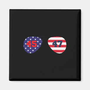 Trump 2024 Ta Amerika tillbaka amerikanska Flagga Magnet