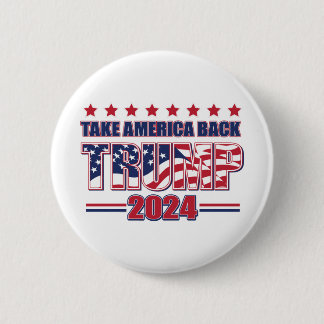 TRUMP-2024 Ta Amerika tillbaka Knapp