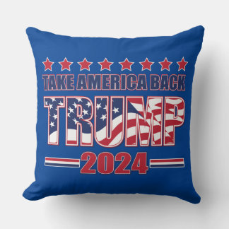 Trump 2024 Ta Amerika tillbaka Kudde
