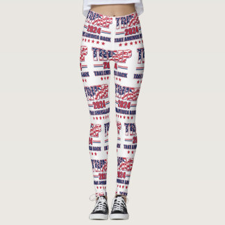 Trump 2024 Ta Amerika tillbaka Leggings