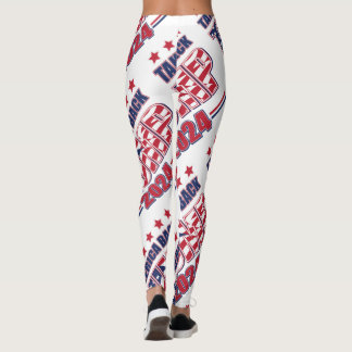 Trump 2024 Ta Amerika tillbaka Leggings