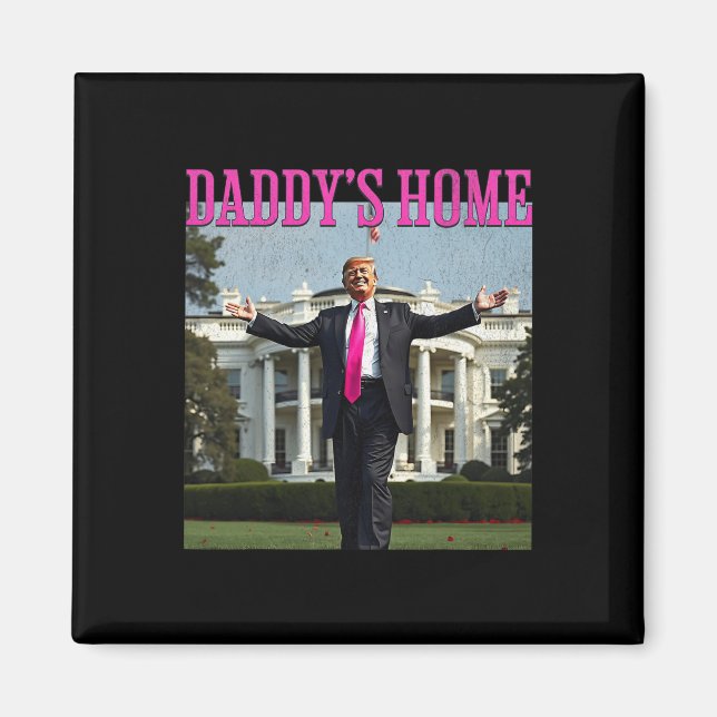 Trump 2024 Ta Amerika tillbaka Magnet (Framsidan)