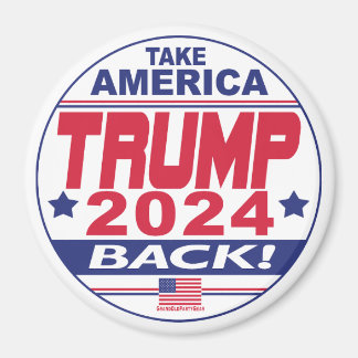 Trump 2024 Ta Amerika tillbaka magnet