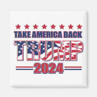 TRUMP-2024 Ta Amerika tillbaka Magnet