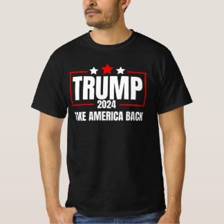 Trump 2024 Ta Amerika tillbaka Manar Women Trump 2 T Shirt