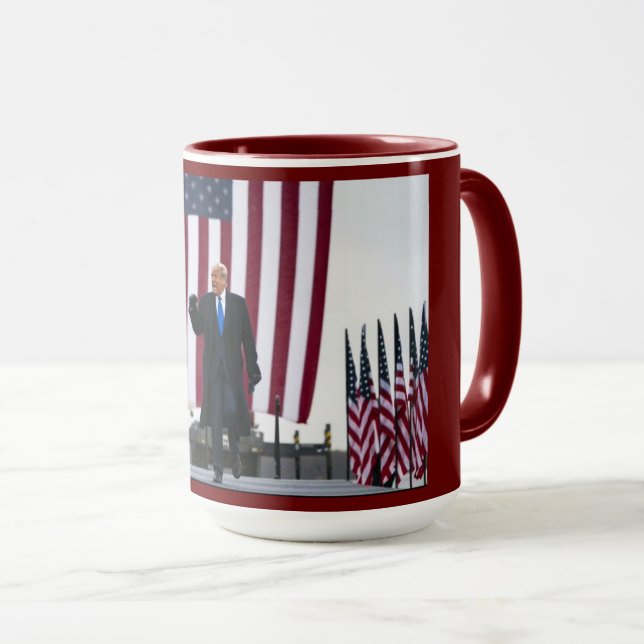 Trump 2024 - Ta Amerika tillbaka Mugg (Framsida höger)