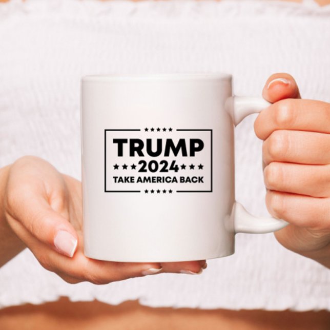 Trump 2024 - Ta Amerika tillbaka Mugg (Skapare uppladdad)