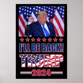 Trump 2024 Ta Amerika tillbaka Poster