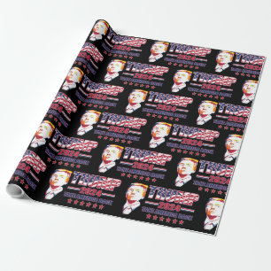 Trump 2024 Ta Amerika tillbaka Presentpapper