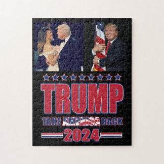 Trump 2024 Ta Amerika tillbaka Pussel