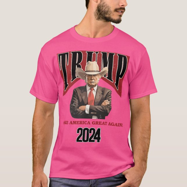 Trump 2024 Ta Amerika tillbaka T Shirt (Framsida)