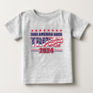 Trump 2024 Ta Amerika tillbaka T Shirt