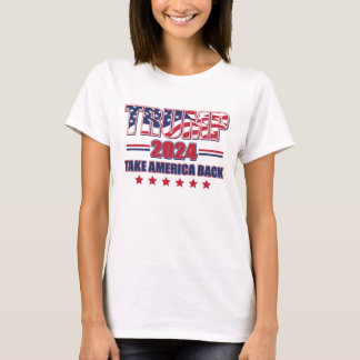 Trump 2024 Ta Amerika tillbaka T Shirt
