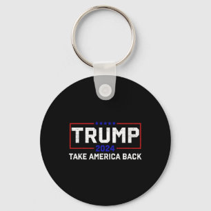 Trump 2024 Ta Amerika tillbaka valet - återvändand Nyckelring
