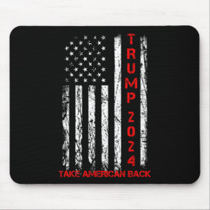 Trump 2024 Ta Amerika tillbaka valet Patriotic Fl Musmatta