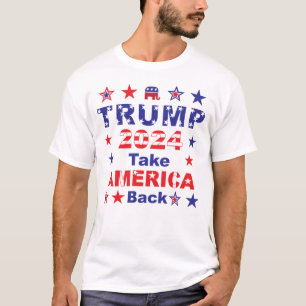 TRUMP 2024 Ta tillbaka AMERICA T Shirt