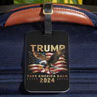 Trump 2024 Ta tillbaka Amerika Amerikansk flagga T