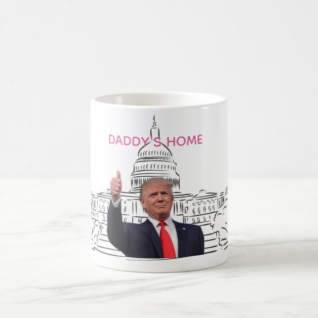 Trump 2024 Ta tillbaka Amerika-Papporna hem Kaffemugg (Center)
