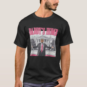 Trump 2024 Ta tillbaka Amerika-Pappornas hemtrast T Shirt