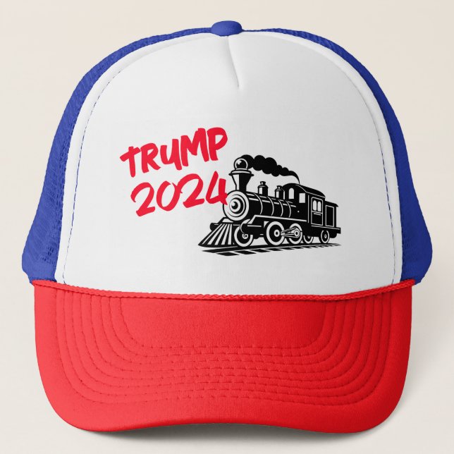 Trump 2024 Tåg Keps (Framsida)
