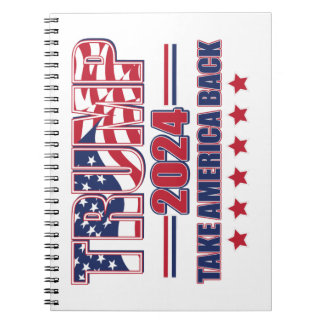 Trump-2024-take-America-back Anteckningsbok