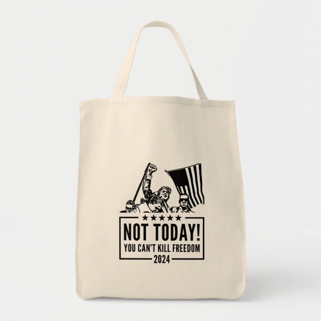 Trump 2024 - Tote Bag Tygkasse (Framsidan)