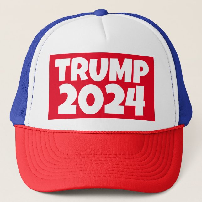 TRUMP 2024-Truckerkeps Keps (Framsida)