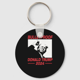 Trump 2024 Trump Rally Trump Ear Donald Trump Pres Nyckelring