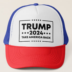 Trump 2024 Trump Ta Amerika tillbaka Keps