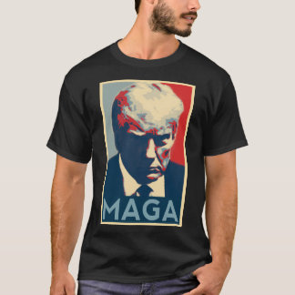 Trump 2024 Ultimate Mugshot Stil MAGA Shirt T Shirt