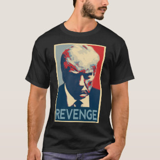 Trump 2024 Ultimate Mugshot Stil REVENGE Shirt T