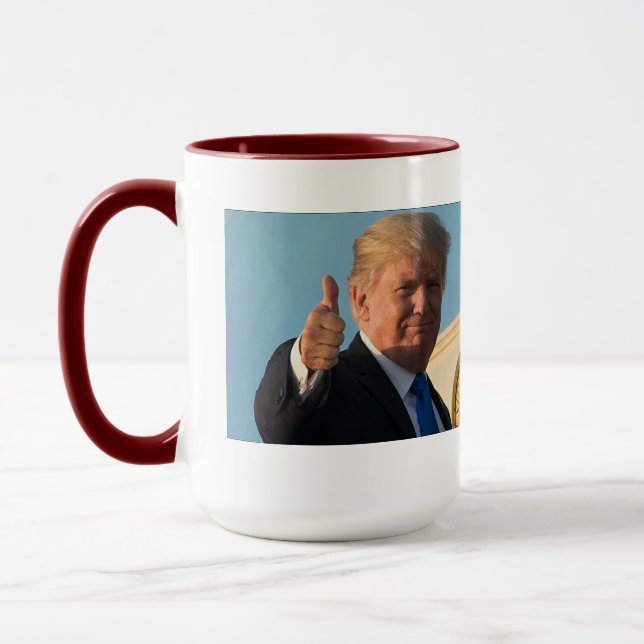 Trump 2024 Underbar American Comeback Mugg (Vänster)