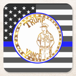 TRUMP 2024 UNDERLÄGG PAPPER KVADRAT