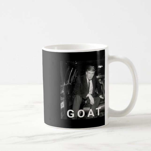 Trump 2024 Ung Trump  Kaffemugg (Höger)