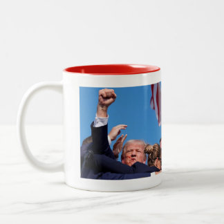 Trump 2024 Unite America Två-Tonad Mugg