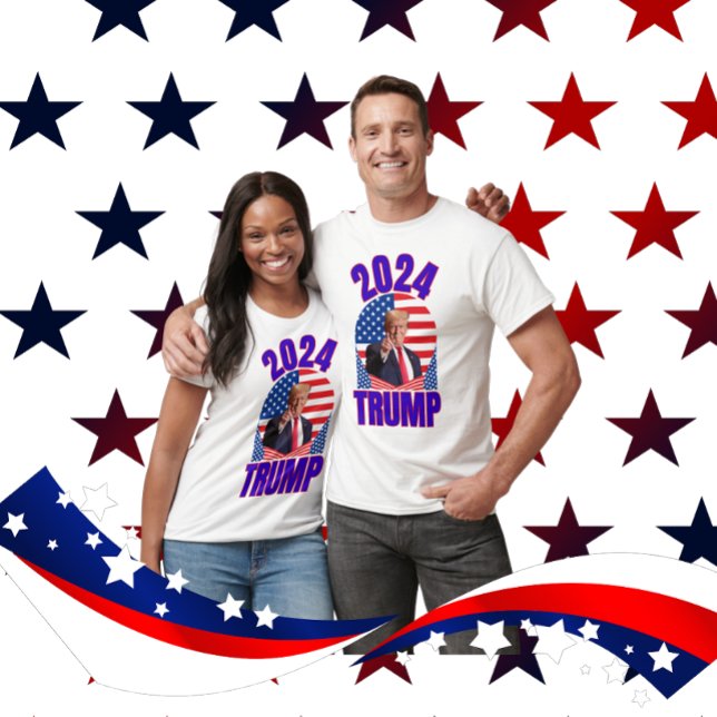 TRUMP 2024 USA.A T SHIRT (Skapare uppladdad)