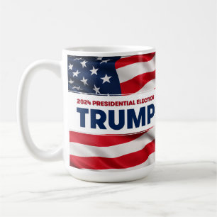 TRUMP 2024 USA:s presidentval Kaffemugg