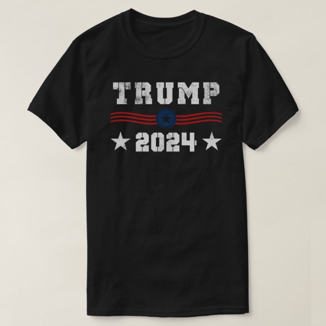 TRUMP 2024 Val Essential T-Shirt (Design framsida)