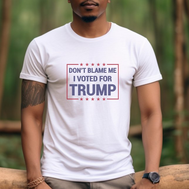 Trump 2024 Val - Jag röstade för Trump T Shirt (Skapare uppladdad)