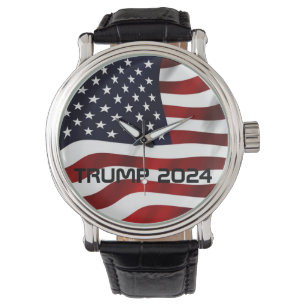 Trump 2024 Valövervakning Armbandsur