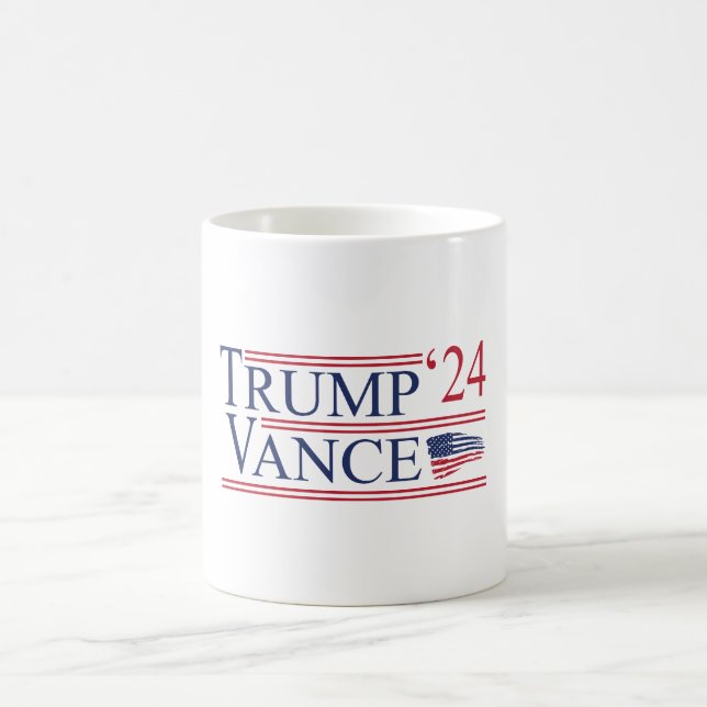Trump 2024 Vance Kaffemugg (Center)