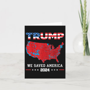 Trump 2024 Vi räddade det amerikanska presidentval Kort
