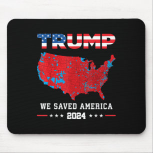 Trump 2024 Vi räddade det amerikanska presidentval Musmatta