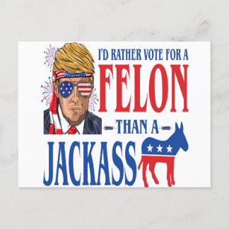 Trump 2024 vykort