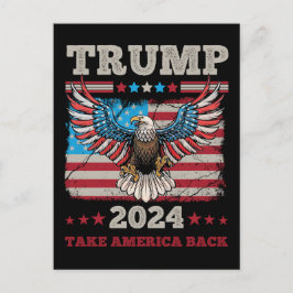 Trump 2024 vykort