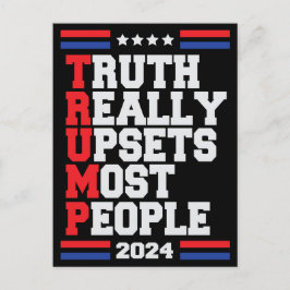 Trump 2024 vykort