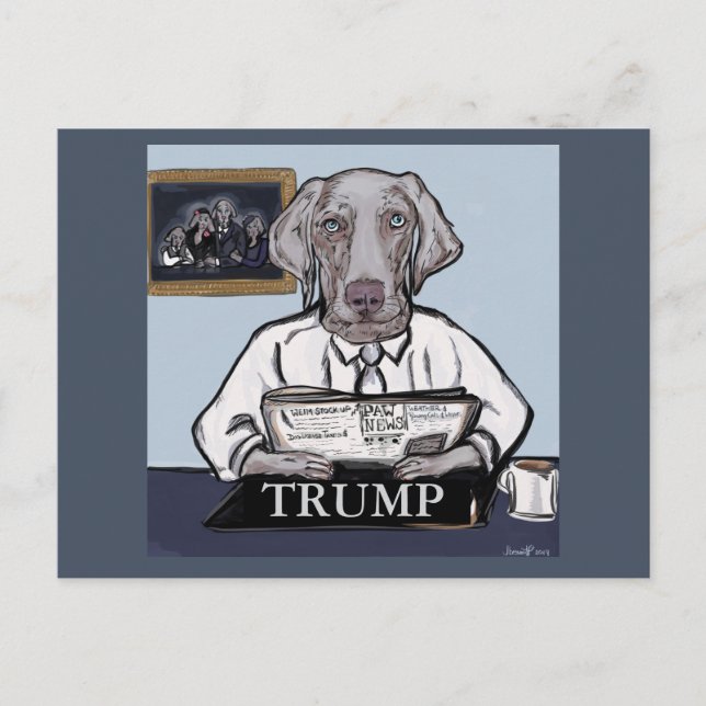 TRUMP 2024 VYKORT (Framsida)