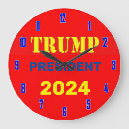 TRUMP 2024 WATCH STOR KLOCKA