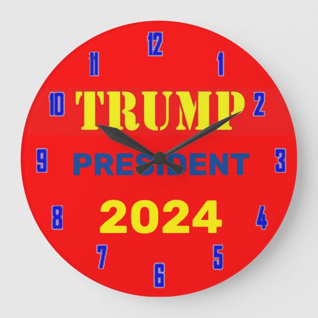 TRUMP 2024 WATCH STOR KLOCKA (Framsida)
